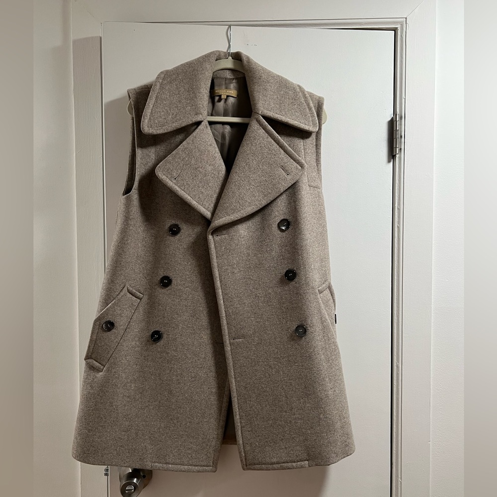 Michael Kors Collection Wool Coat / Vest - Picture 7 of 16